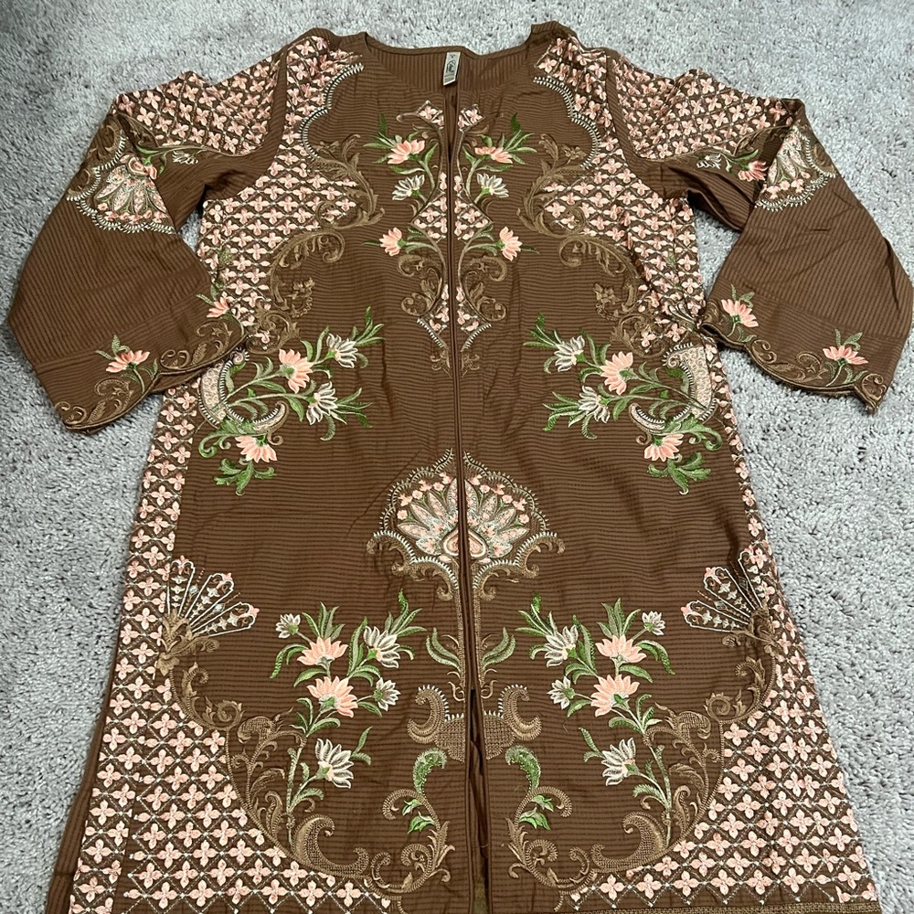 Ethnic Fully Embroidered Pakistani Kurti